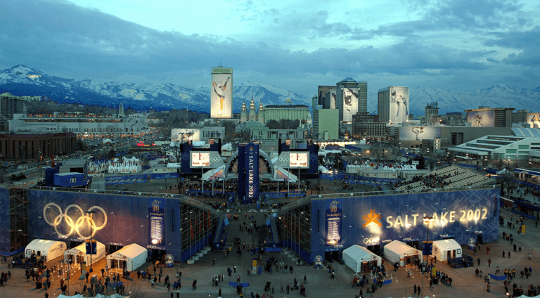 the Olympics at the U in 2002
